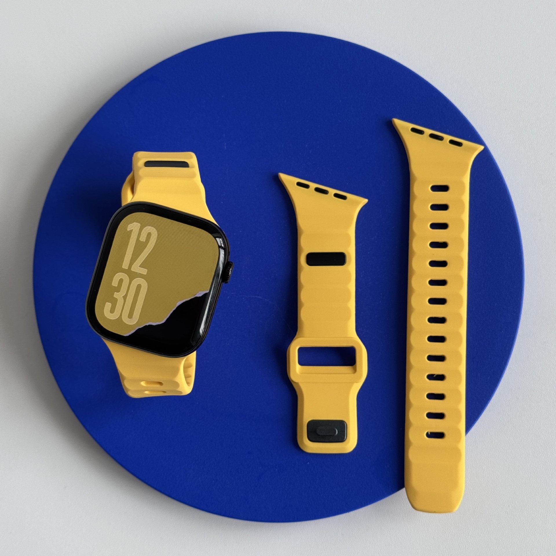 Asymmetric Ridge Design Sport Band For Apple Watch