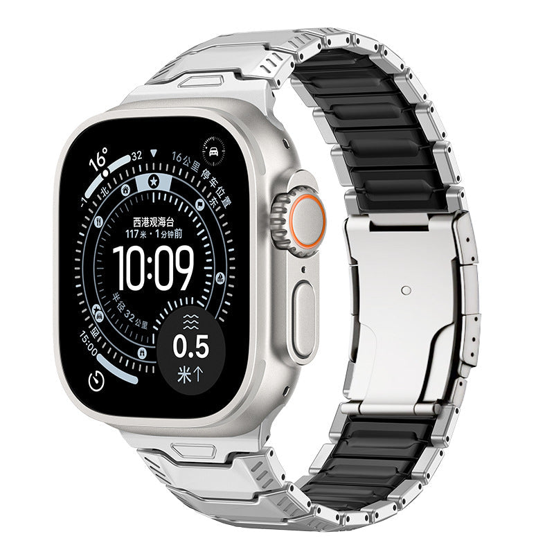 Titanium Armor Tactical Watch Strap For Apple Watch