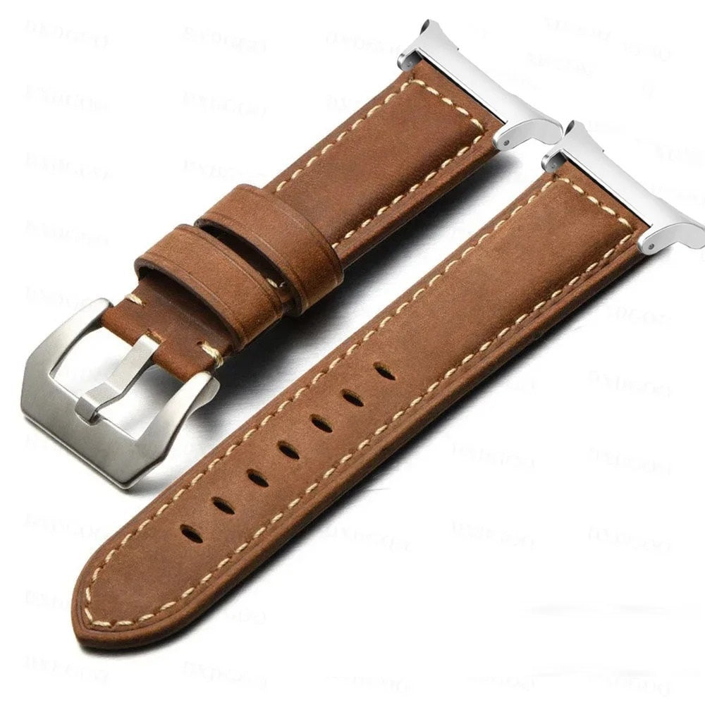 Vintage Frosted Leather For Samsung Galaxy Watch