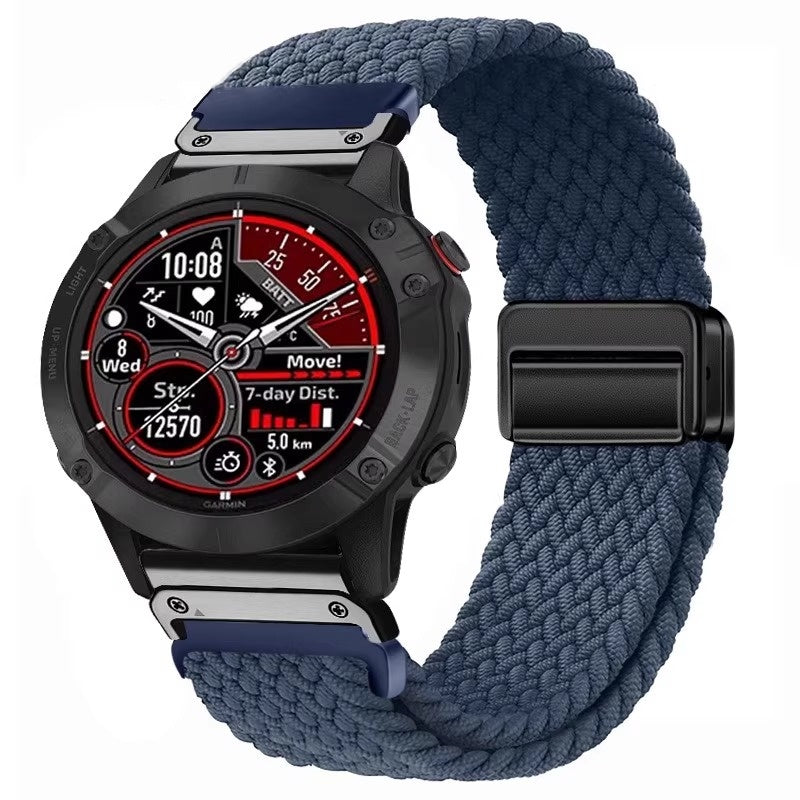 Magnetic Buckle strap for Garmin Fenix 6X 6 Pro 8 7 7X 5 5X Plus
