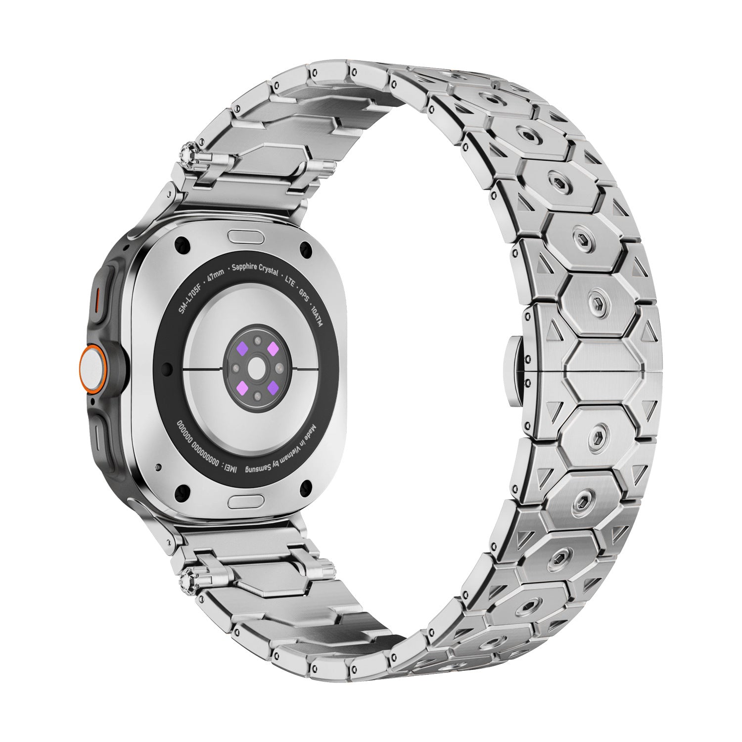 Luxury Stainless Steel Band For Samsung Galaxy watch 8/Ultra/7/6/5/5 Pro/4/4Classic