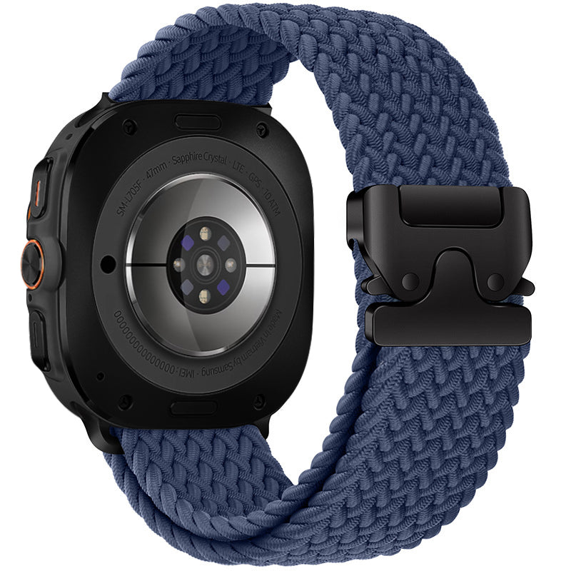 Nylon Braided Band For Samsung Galaxy Watch Ultra / 7 /6 / 5 / 4
