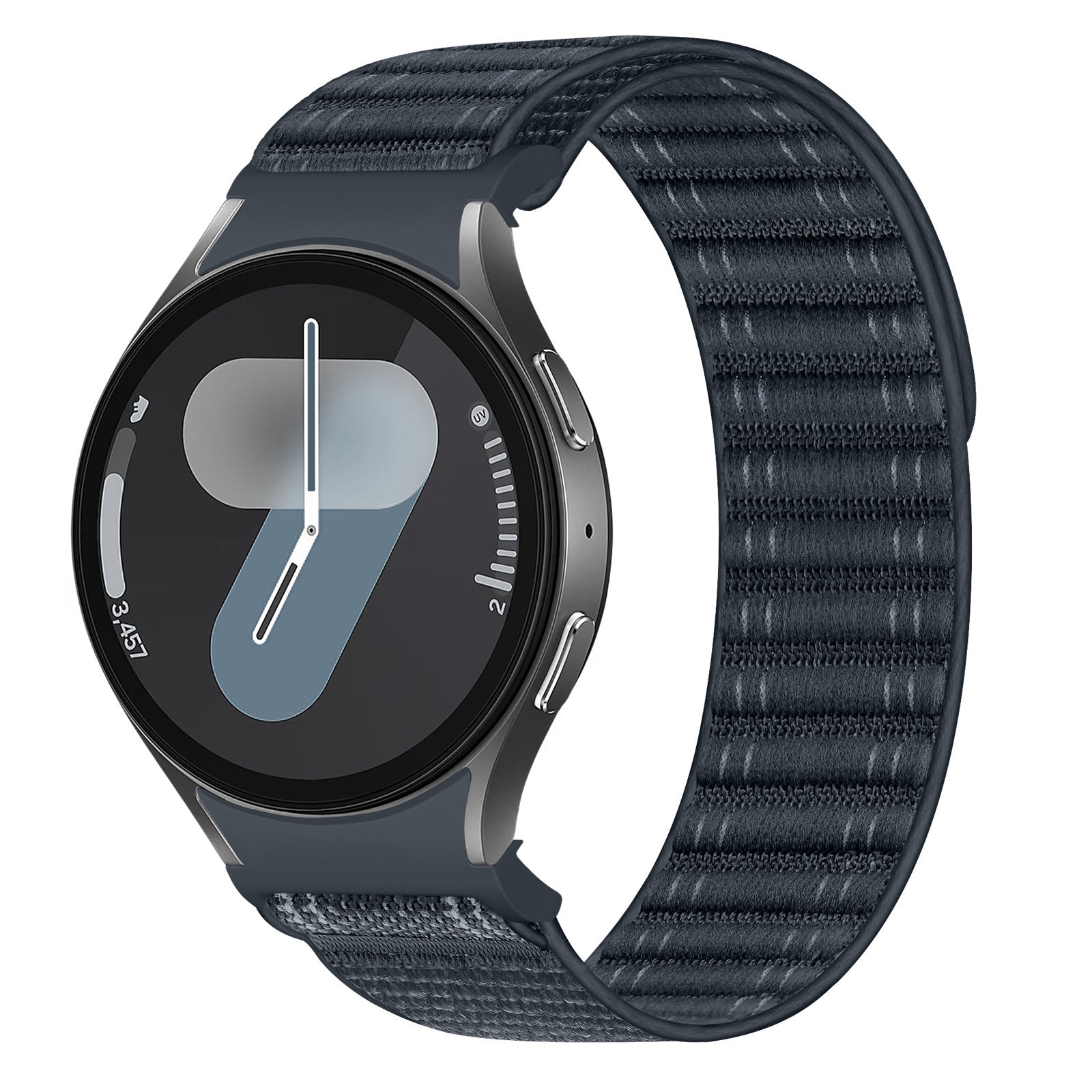 Wave Pattern Nylon Strap For Samsung Galaxy Watch Ultra /7/6/5/5 Pro/4/4Classic