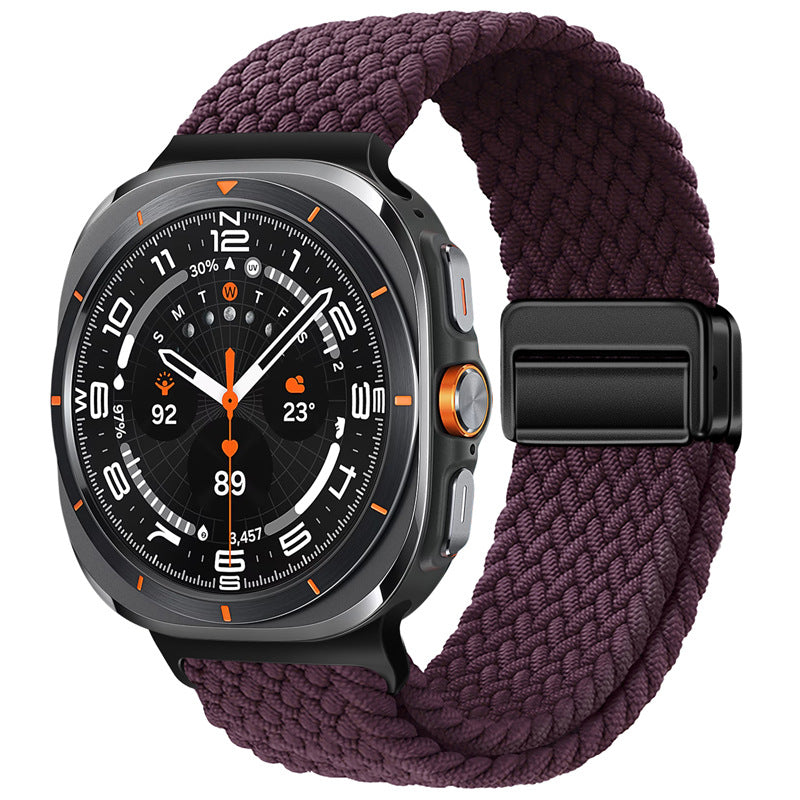 Magnetic buckle strap for Samsung Galaxy Watch Ultra/ Classic 4 /5 /Pro/6 / 7/8 Classic