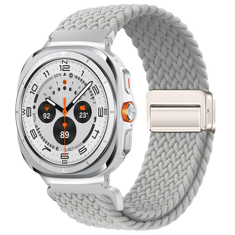 Magnetic buckle strap for Samsung Galaxy Watch Ultra/ Classic 4 /5 /Pro/6 / 7/8 Classic