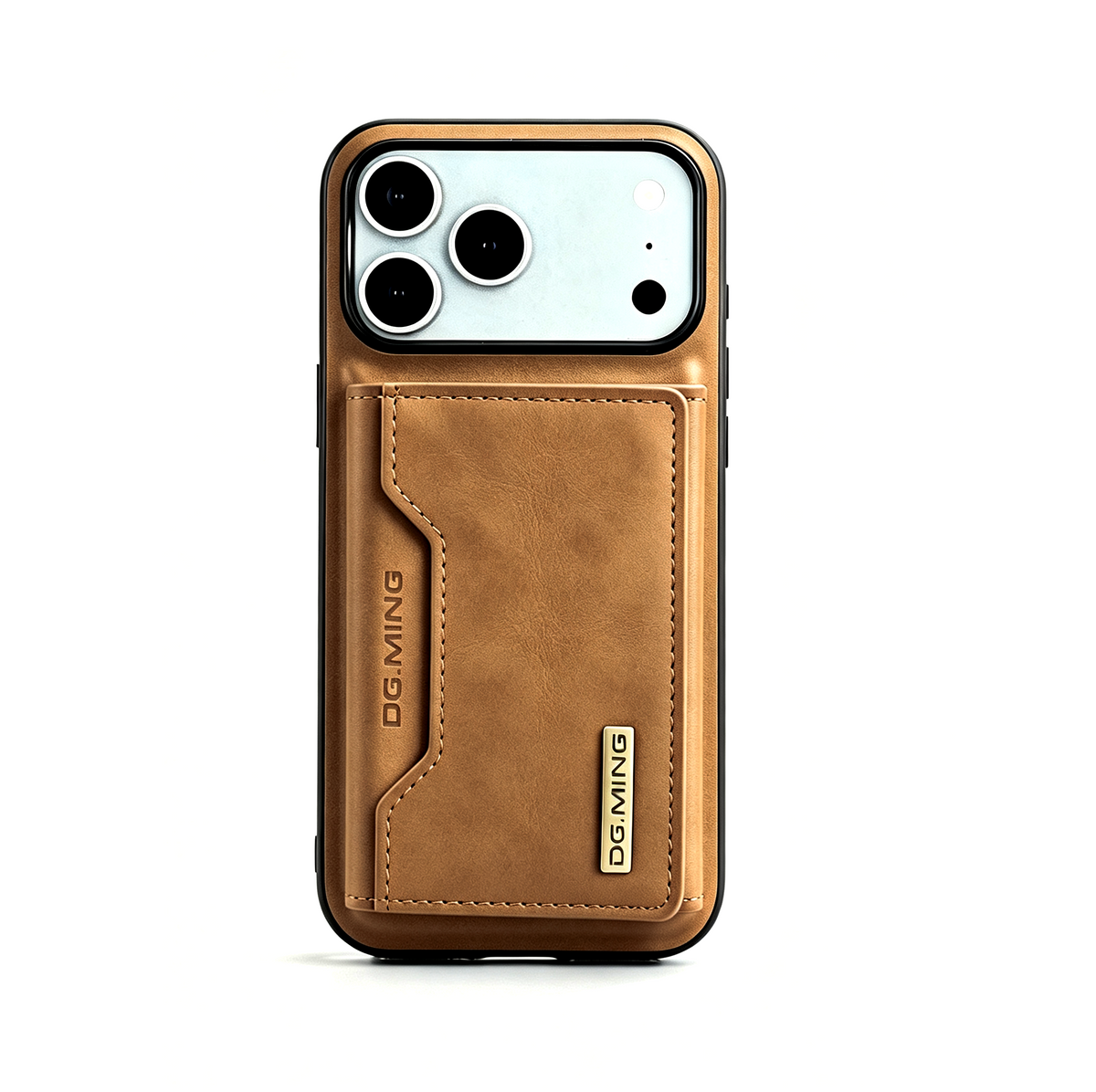 2-in-1 Magnetic Wallet iPhone Case – Detachable Leather Card Holder