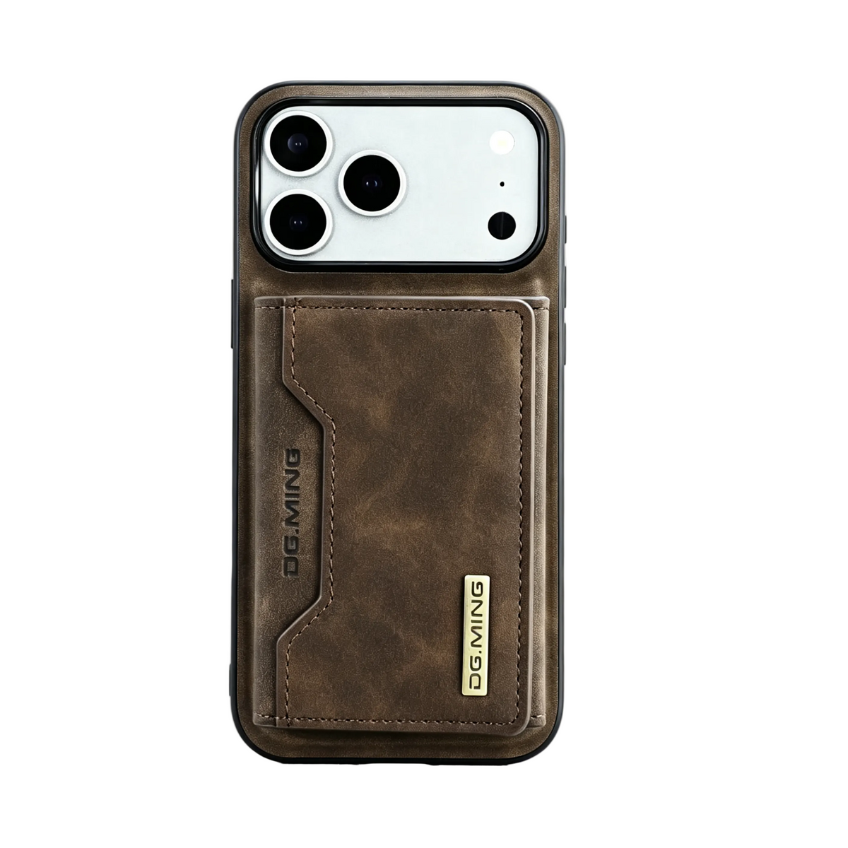 2-in-1 Magnetic Wallet iPhone Case – Detachable Leather Card Holder