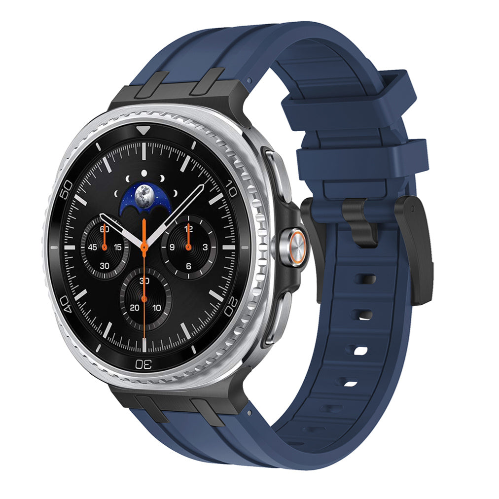 NEW AP Thick Silicone Band With Titanium Adapter For Samsung