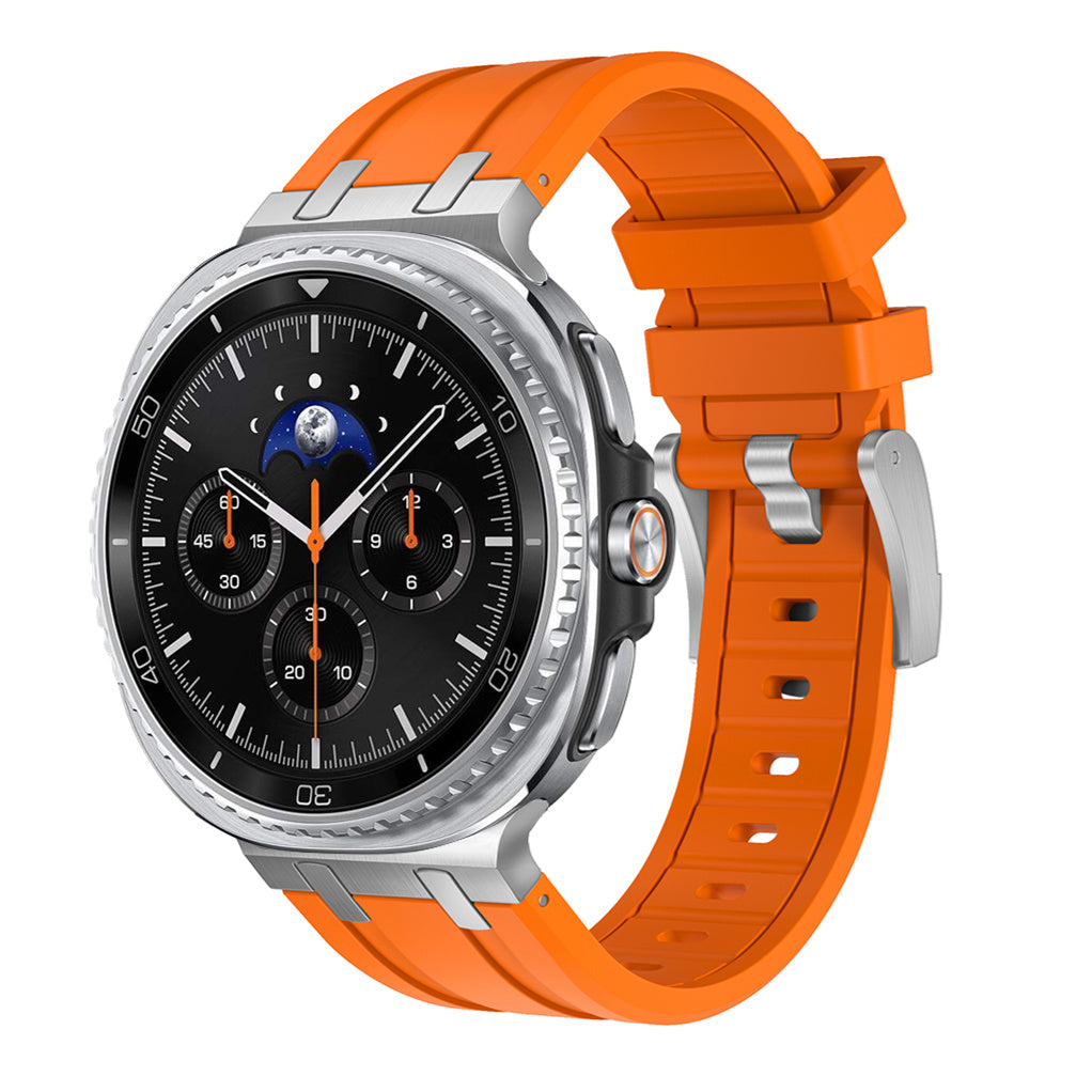 NEW AP Thick Silicone Band With Titanium Adapter For Samsung
