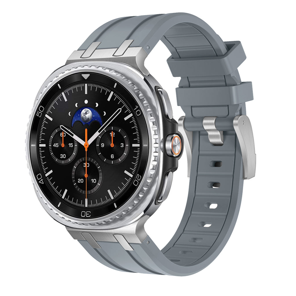 NEW AP Thick Silicone Band With Titanium Adapter For Samsung