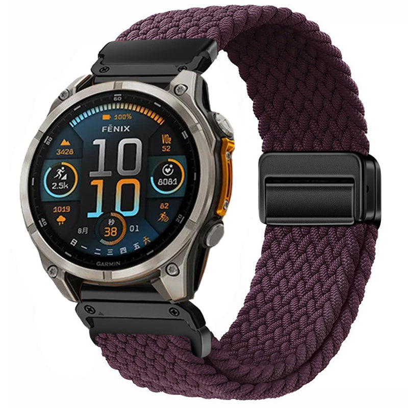 Magnetic Buckle strap for Garmin Fenix 6X 6 Pro 8 7 7X 5 5X Plus