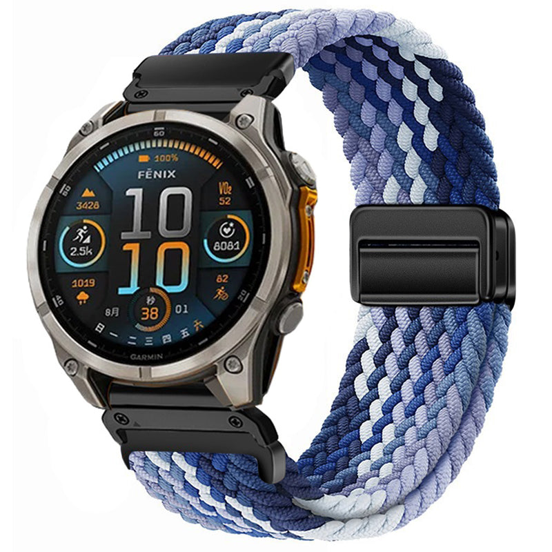 Magnetic Buckle strap for Garmin Fenix 6X 6 Pro 8 7 7X 5 5X Plus
