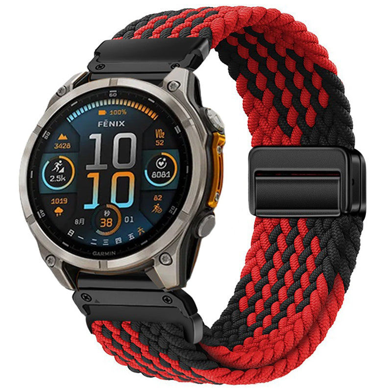 Magnetic Buckle strap for Garmin Fenix 6X 6 Pro 8 7 7X 5 5X Plus