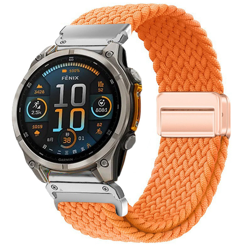 Magnetic Buckle strap for Garmin Fenix 6X 6 Pro 8 7 7X 5 5X Plus