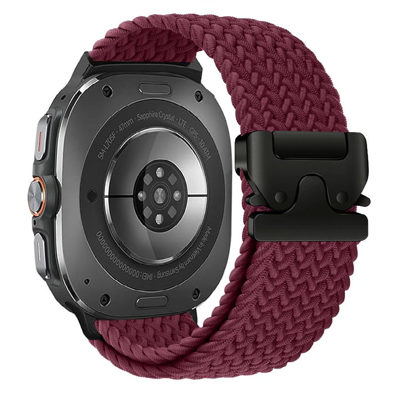 Nylon Braided Band For Samsung Galaxy Watch 8 Classic/ Watch Ultra / 7 /6 / 5 / 4