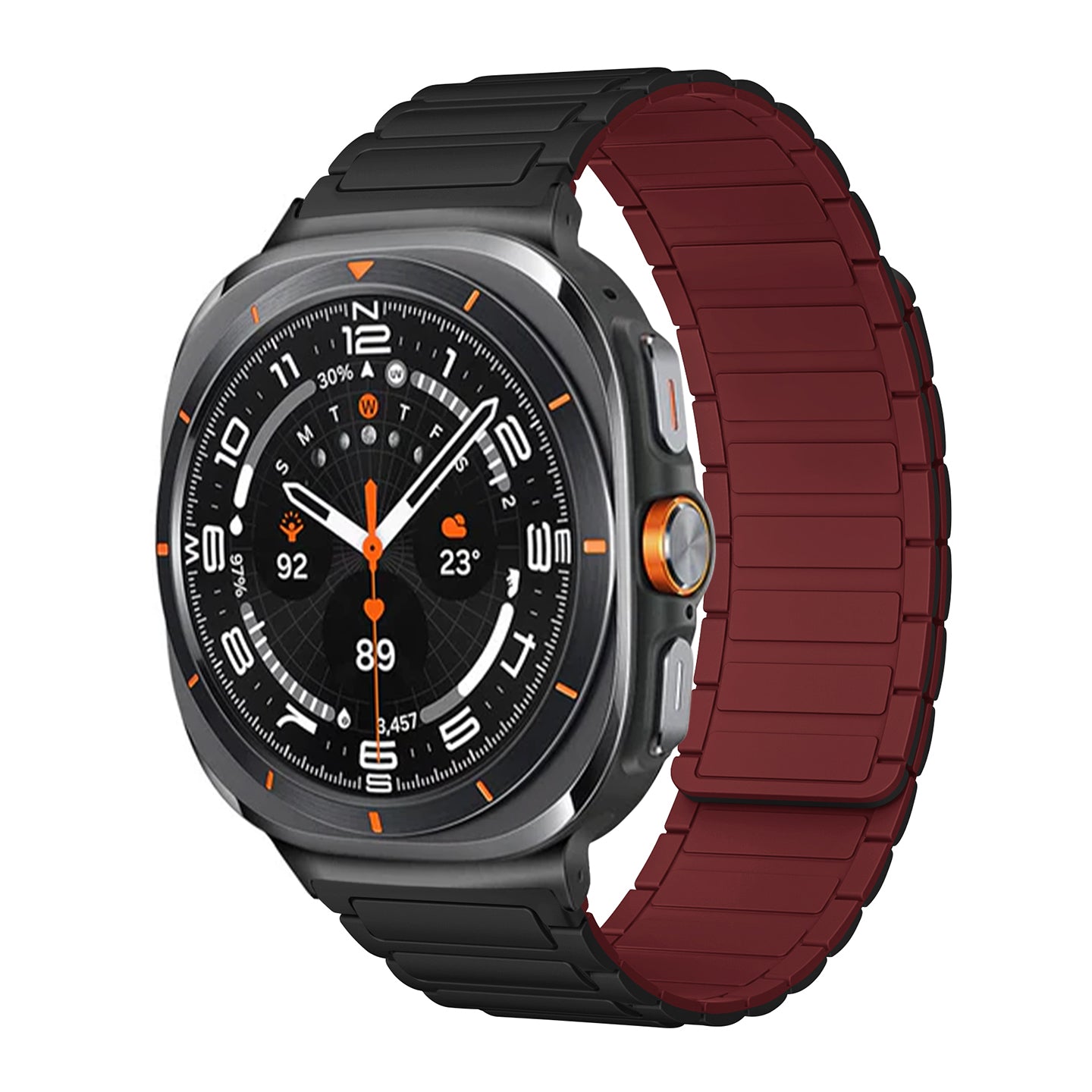 Sports Silicone Magnetic Band For Samsung Galaxy Watch/ Ultra/8/7/6/5/4
