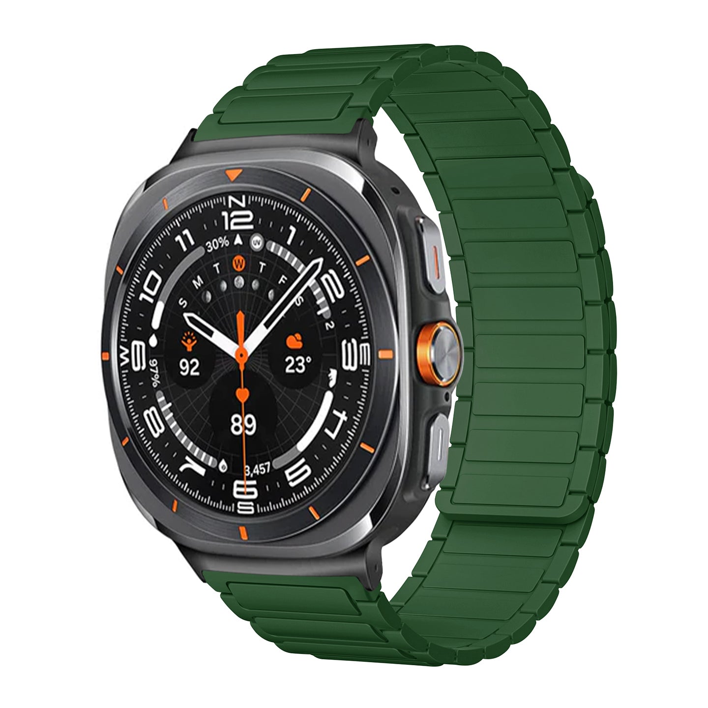 Sports Silicone Magnetic Band For Samsung Galaxy Watch/ Ultra/8/7/6/5/4