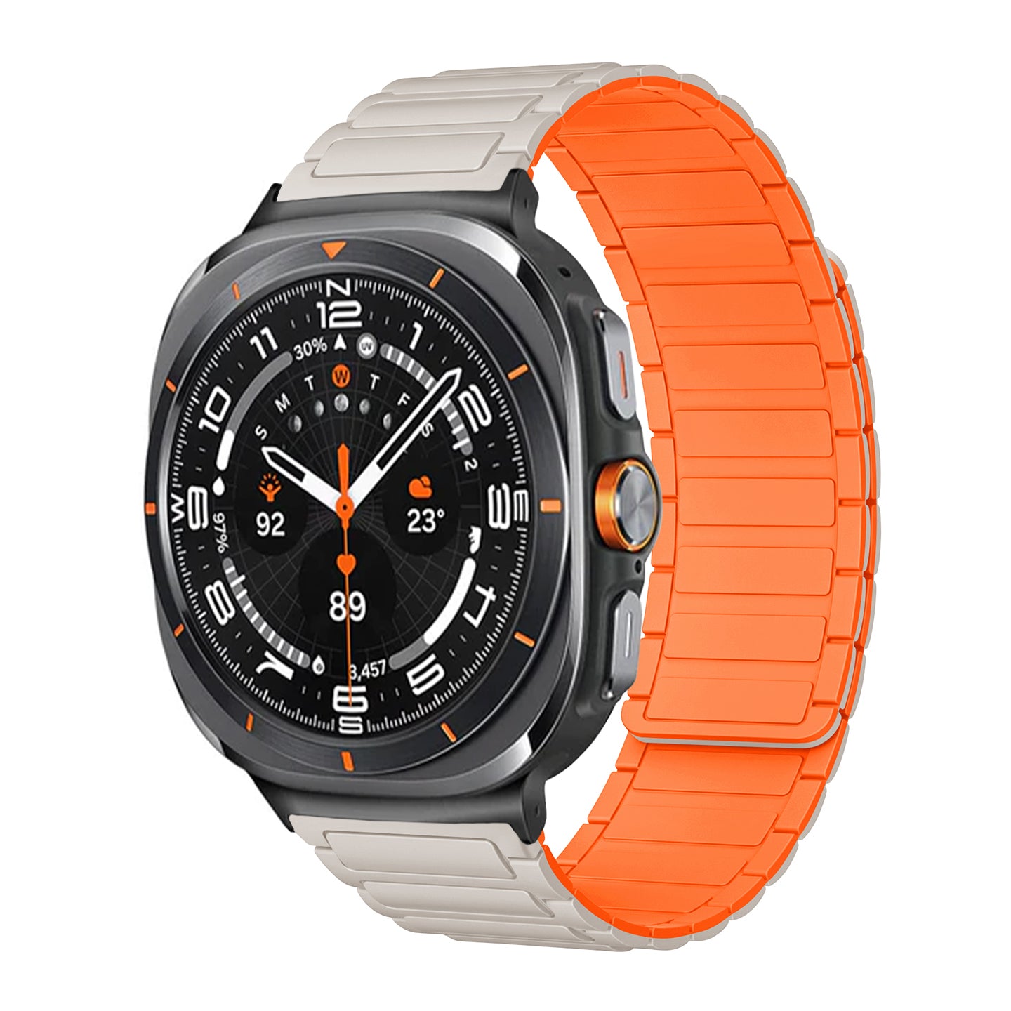 Sports Silicone Magnetic Band For Samsung Galaxy Watch/ Ultra/8/7/6/5/4