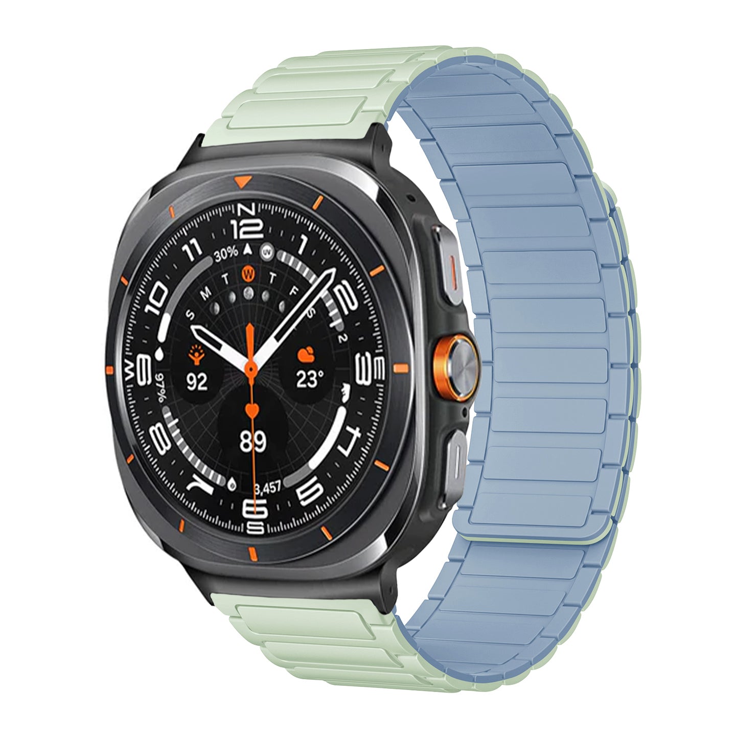 Sports Silicone Magnetic Band For Samsung Galaxy Watch/ Ultra/8/7/6/5/4