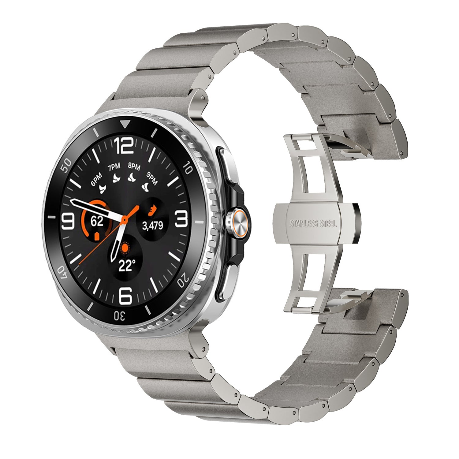 Titanium Band Pro 3.0 For Samsung Galaxy Watch Ultra/ Watch 8 Classic