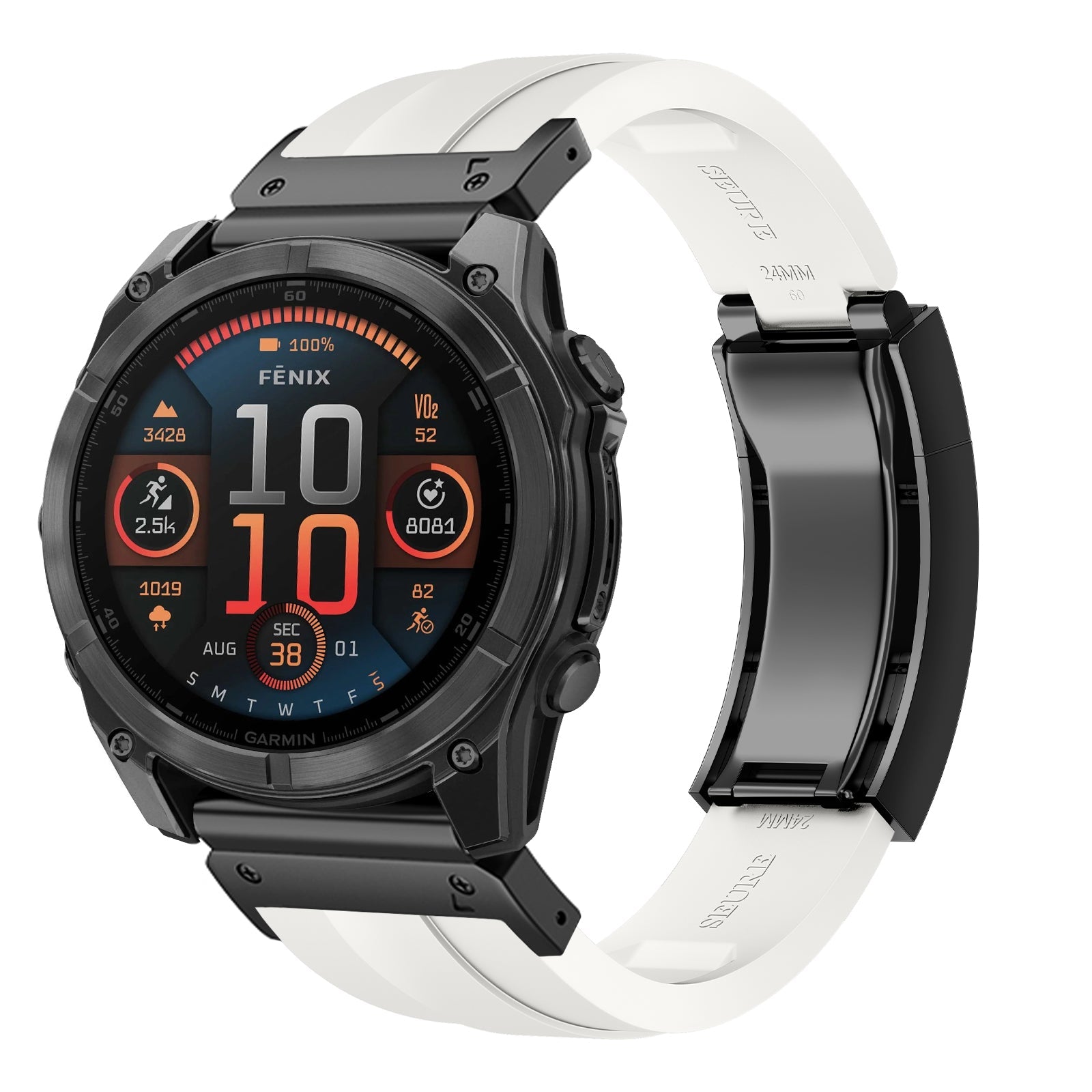 FKM Rubber Strap For Garmin
