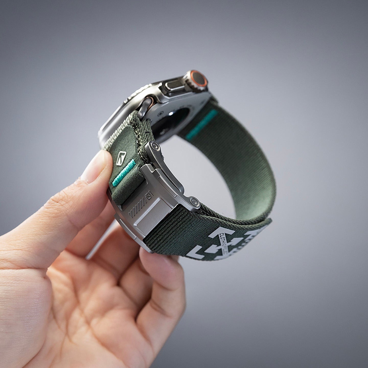 Techwear Tactical Nylon Band For Apple Watch