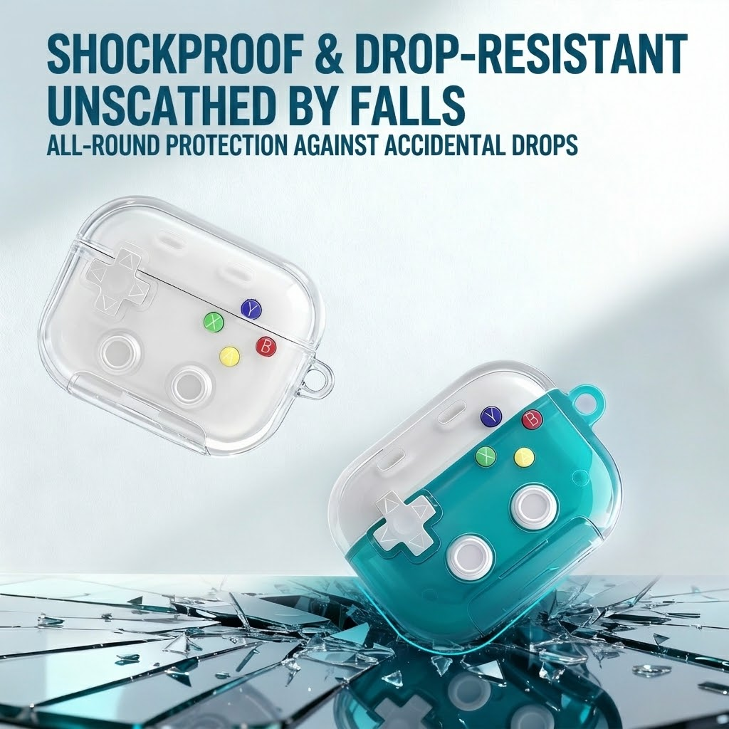 Hockproof Full-Cover AirPods Protective Cover