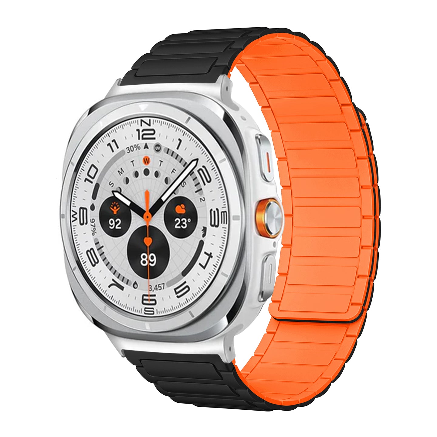 Sports Silicone Magnetic Band For Samsung Galaxy Watch/ Ultra/8/7/6/5/4
