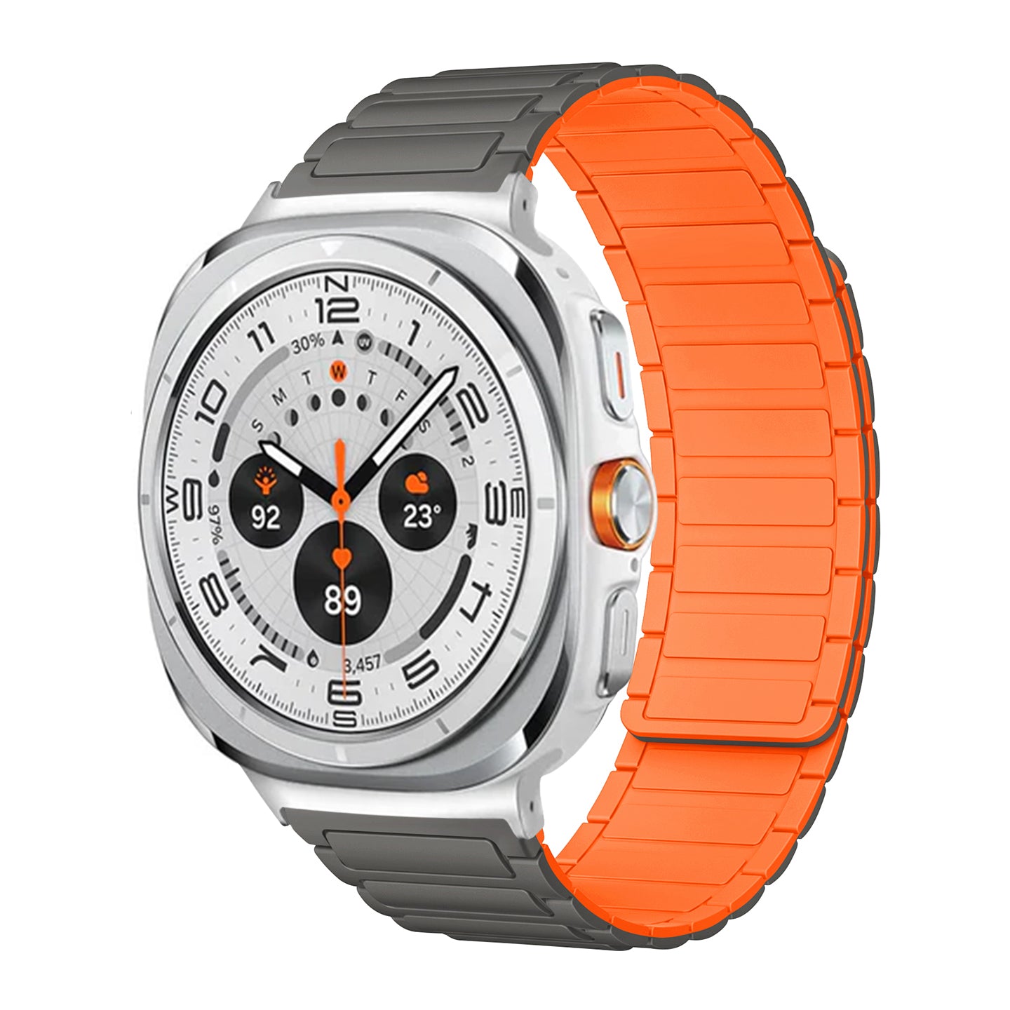 Sports Silicone Magnetic Band For Samsung Galaxy Watch/ Ultra/8/7/6/5/4