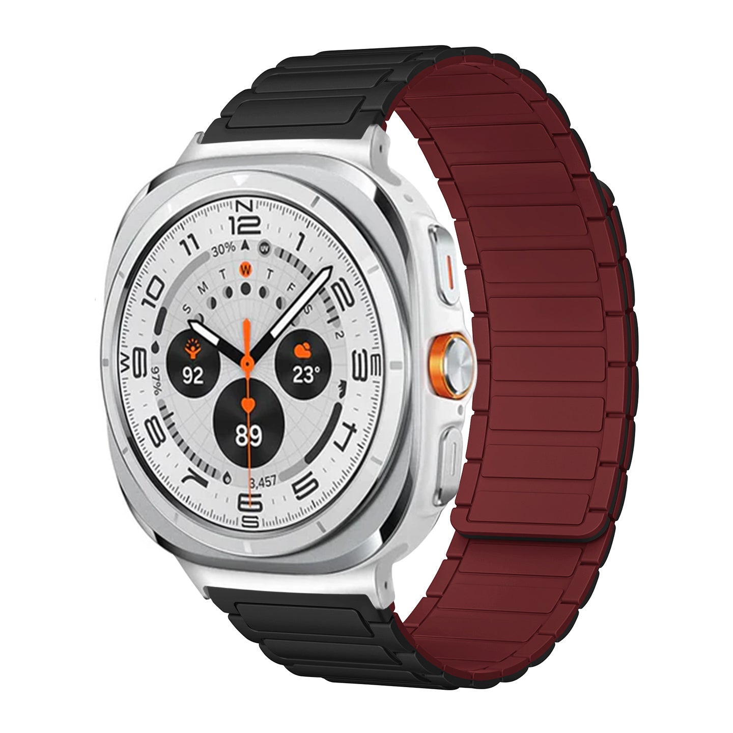 Sports Silicone Magnetic Band For Samsung Galaxy Watch/ Ultra/8/7/6/5/4