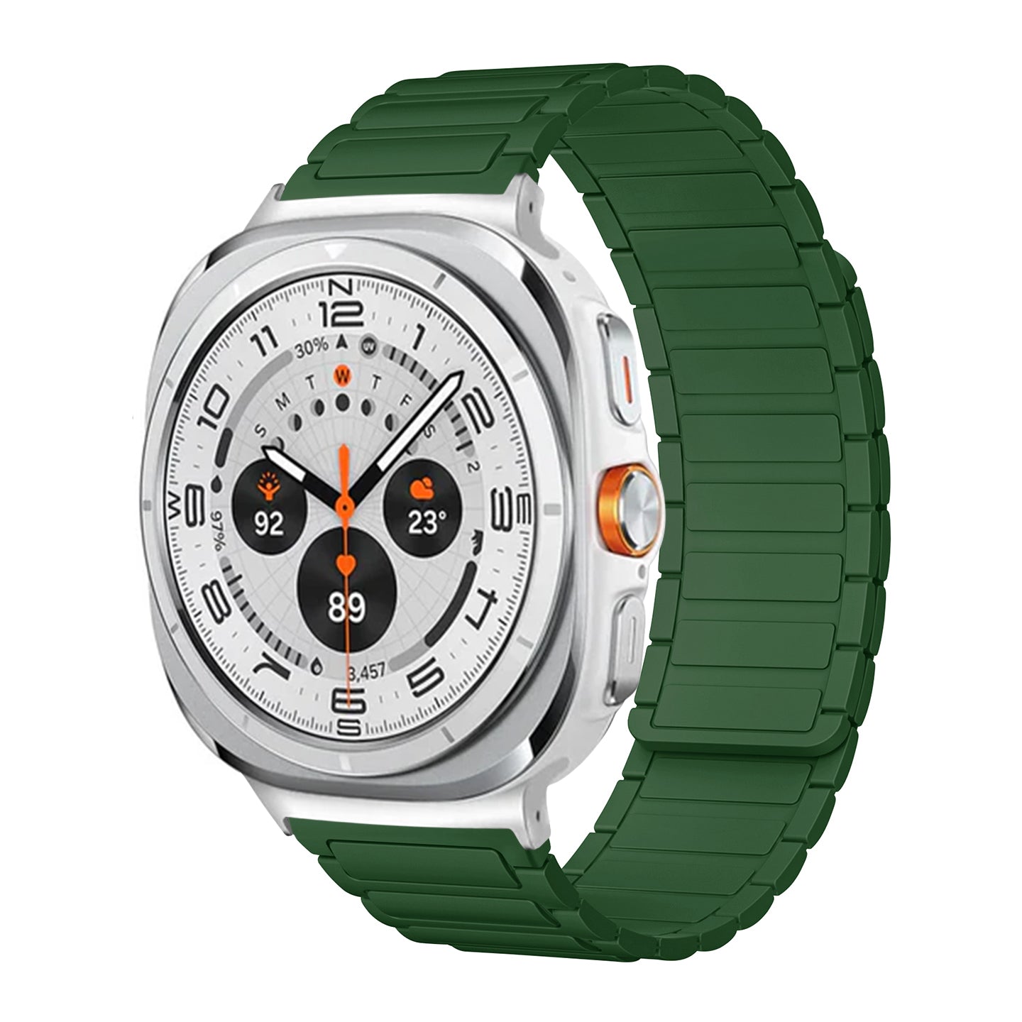 Sports Silicone Magnetic Band For Samsung Galaxy Watch/ Ultra/8/7/6/5/4