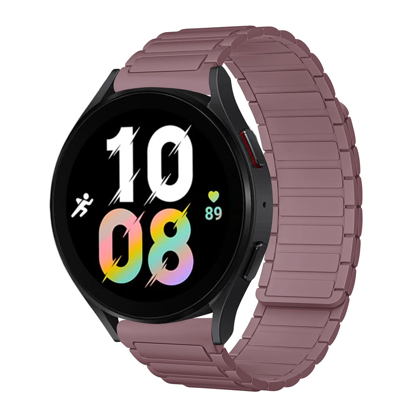 Silicone Magnetic Loop Watch Band For Samsung Galaxy Watch 4 / 5 / 6/7