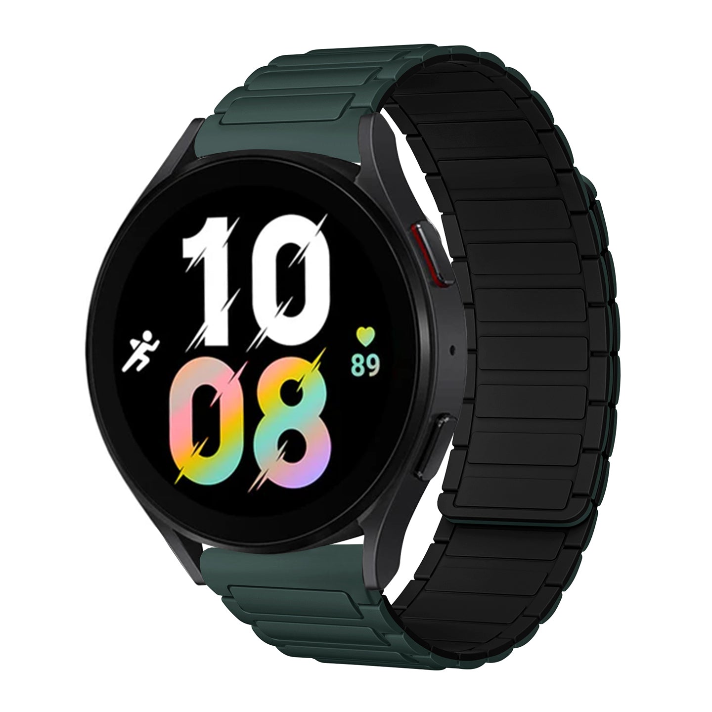 Silicone Magnetic Loop Watch Band For Samsung Galaxy Watch 4 / 5 / 6/7