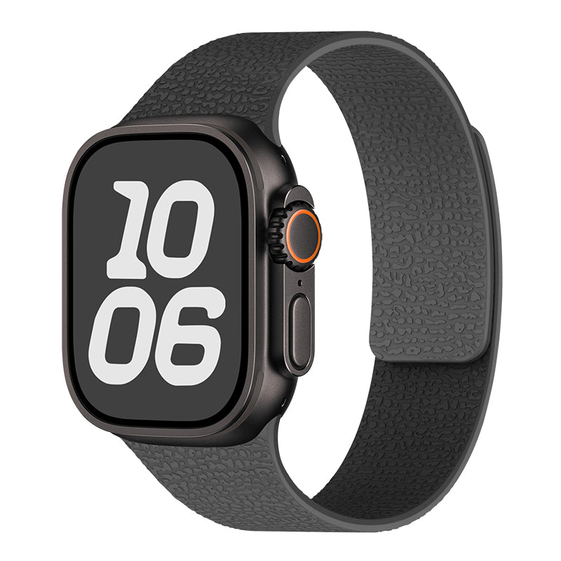 Texture Design-Magnetic Silicone Strap for Apple Watch