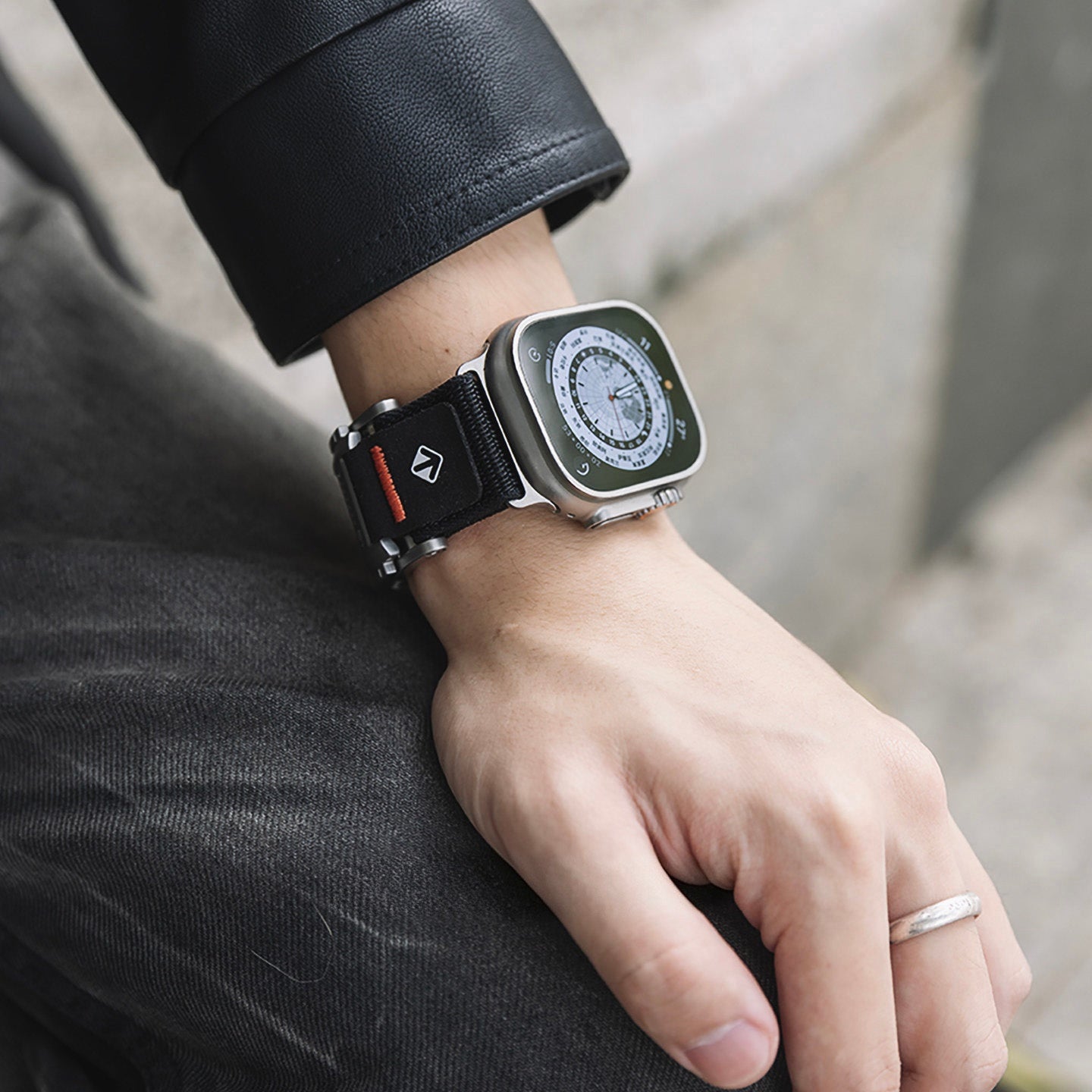 Techwear Tactical Nylon Band For Apple Watch