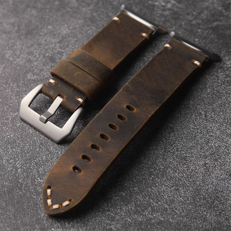 Vintage Leather Band For Samsung Watch Ultra /7 / 6 /5 Pro / 5 /4