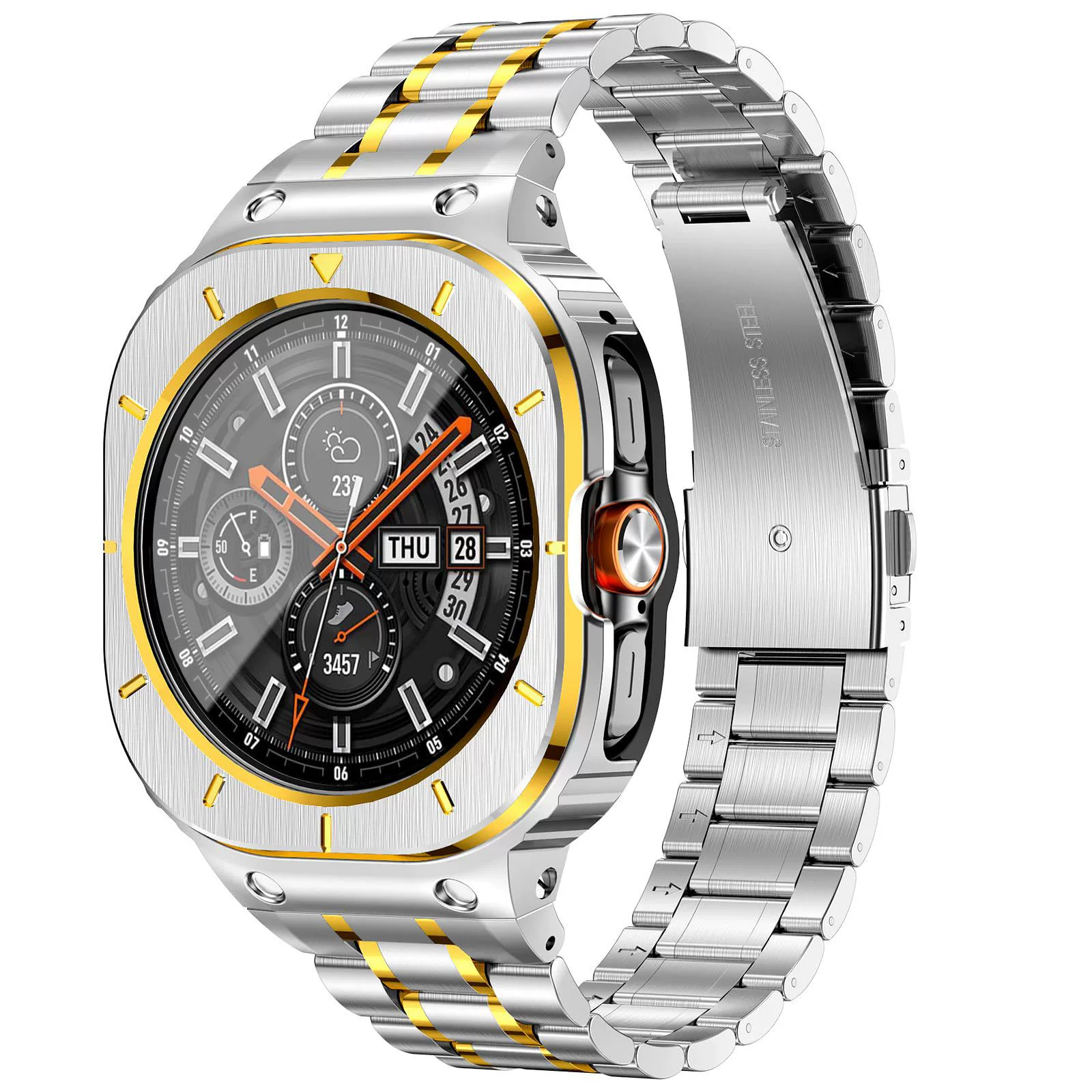 Silicone strap + case protection set For Samsung Galaxy Watch Ultra 47
