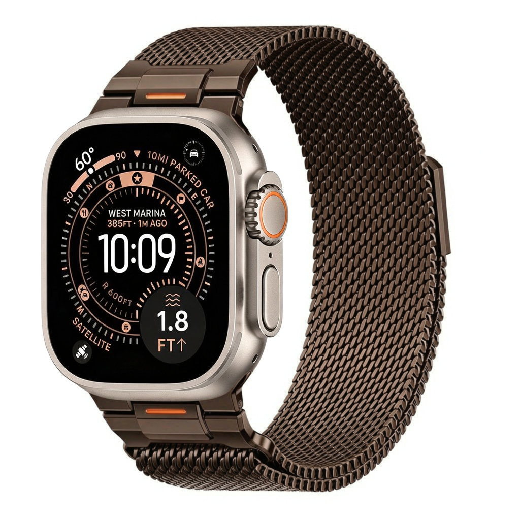 Mecha Milanese Loop Band For Apple Watch