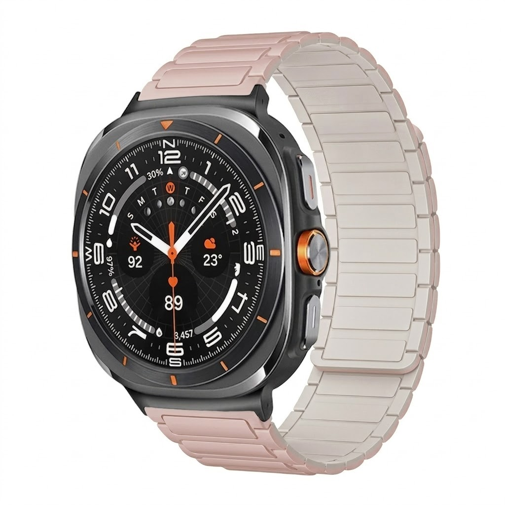 Sports Silicone Magnetic Band For Samsung Galaxy Watch/ Ultra/8/7/6/5/4