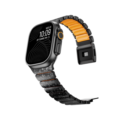 Carbon + FKM Band For Apple Watch