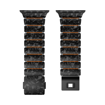 Carbon + FKM Band For Apple Watch