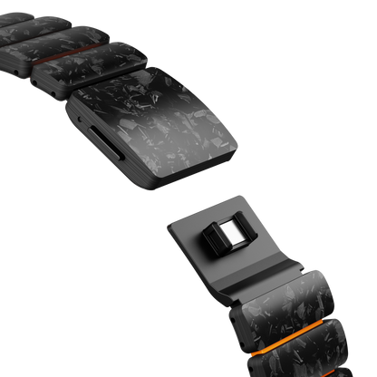 Carbon + FKM Band For Apple Watch