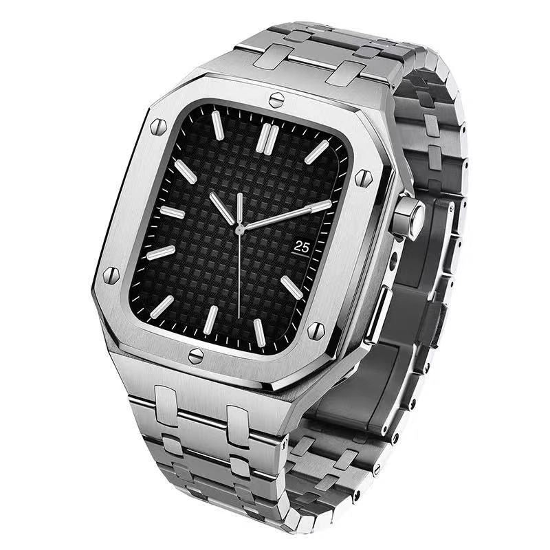 AP Stainless Steel Band Stainless Steel Case Retrofit Kit For Apple Watch