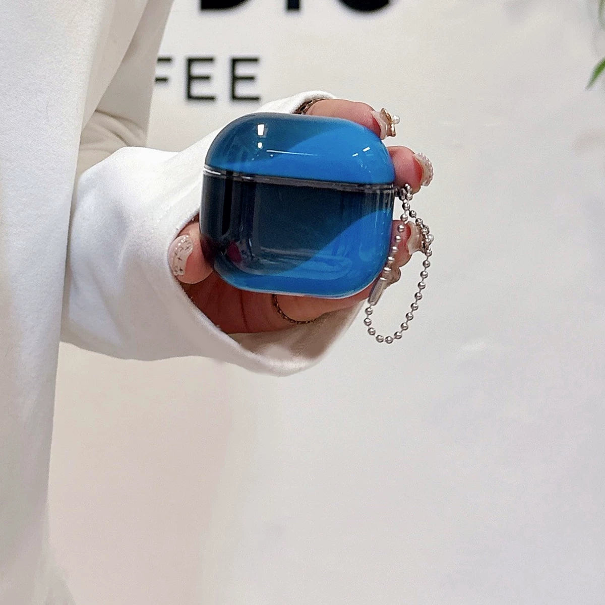 Glow In The Dark Quicksand AirPods Case