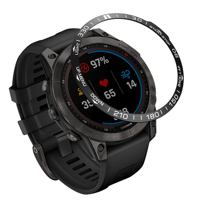 Tactical Metal Bezel Styling Cover for Garmin Fenix 7X/7pro/7S