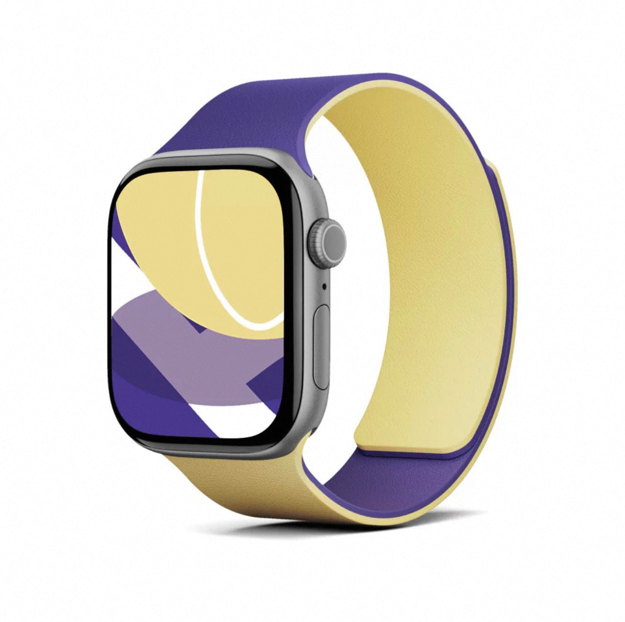 Texture Design-Magnetic Silicone Strap for Apple Watch