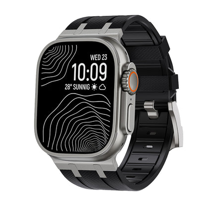 AP-Style Integrated FKM Apple Watch Band