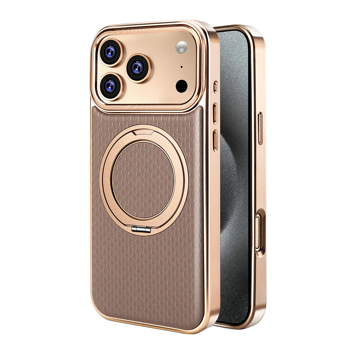 Italian Genuine Leather MagSafe iPhone Case