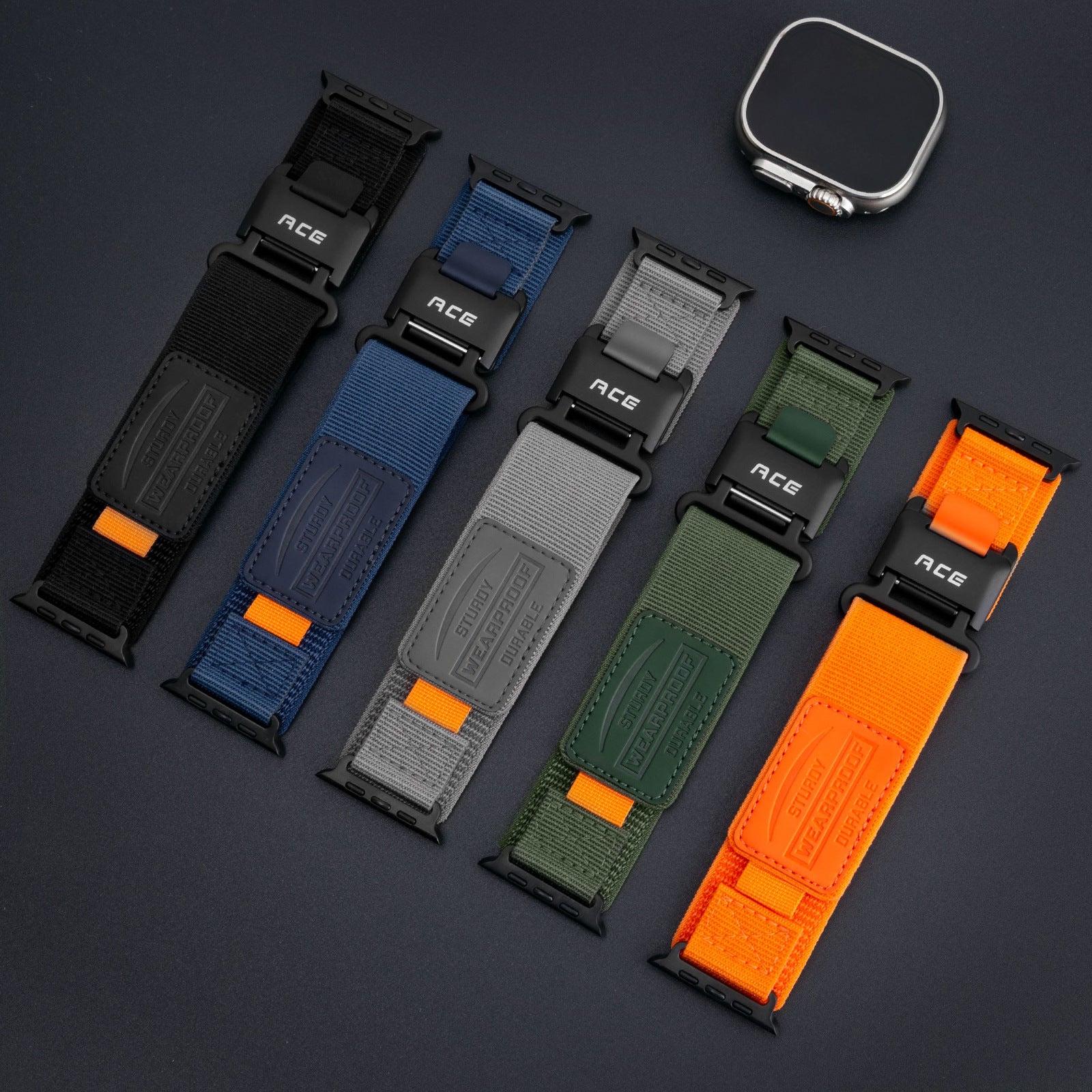 ACE Tactical Nylon Strap for Apple Watch