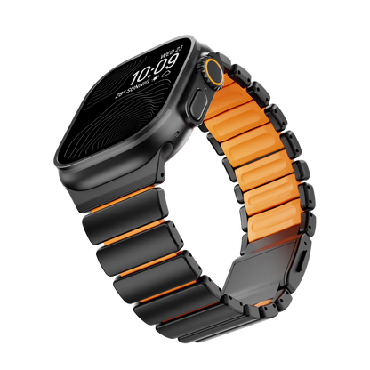 Ultra-Titanium +FKM Band Magnetic Clasp for Apple Watch